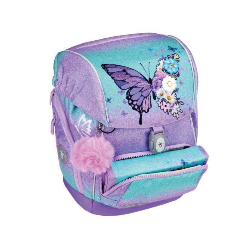 BELMIL Schulranzen COMFY PLUS Set 5 tlg - Serenity Brotdosenfach