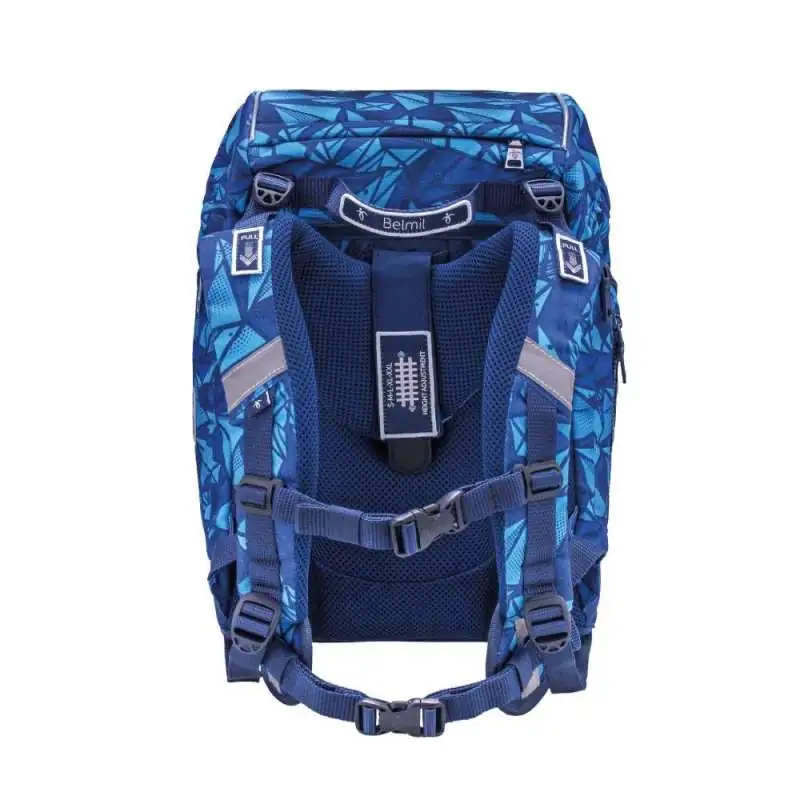 BELMIL Schulranzen CLASSY PLUS Set 5 tlg - Glacier Blue Rückansicht