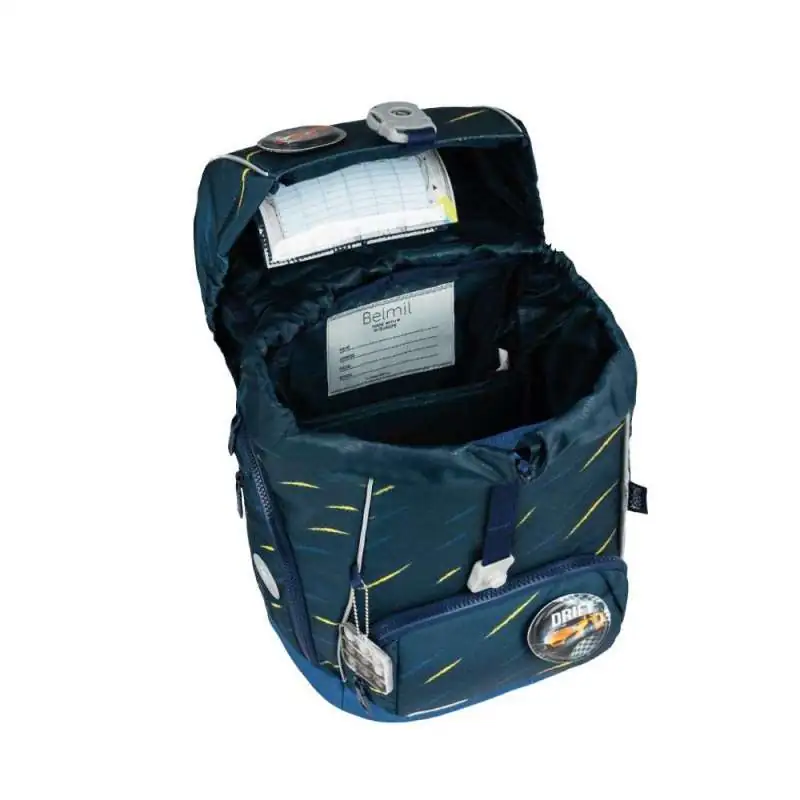 BELMIL Schulranzen CLASSY PLUS Set 5 tlg - Orion Blue offen