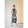 BELMIL Schulranzen COMFY PLUS Set 5 tlg - Black Grey Kind mit Schulranzen
