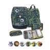 BELMIL Schulranzen COMFY PLUS Set 5 tlg - Iguana