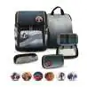 BELMIL Schulranzen SMARTY PLUS Set 5tlg -Black Grey