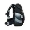 BELMIL Schulranzen SMARTY PLUS Set 5tlg -Black Grey seitlich
