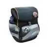 BELMIL Schulranzen SMARTY PLUS Set 5tlg -Black Grey mit Trinkflasche
