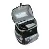 BELMIL Schulranzen SMARTY PLUS Set 5tlg -Black Grey offen