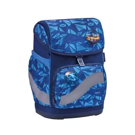 BELMIL Schulranzen SMARTY PLUS Set 5tlg -Glacier Blue Front