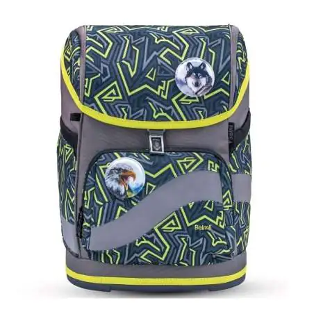 BELMIL Schulranzen SMARTY PLUS Set 5tlg - Iguana Front