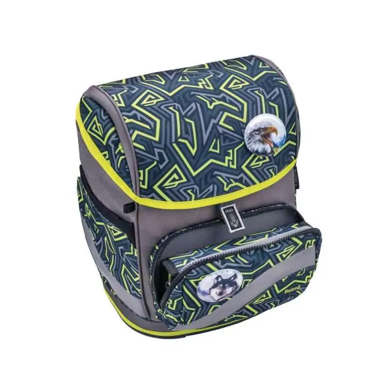 BELMIL Schulranzen SMARTY PLUS Set 5tlg -Iguana Brotdosenfach