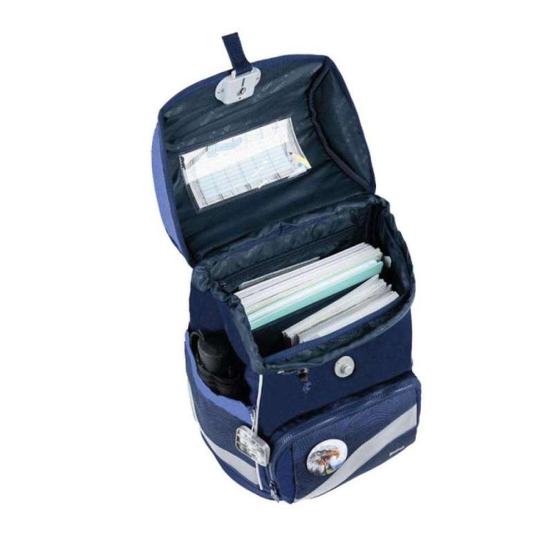 BELMIL Schulranzen SMARTY PLUS Set 5tlg -Topographic offen