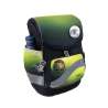 BELMIL Schulranzen SMARTY PLUS Set 5tlg - Black Green mit Trinkflasche