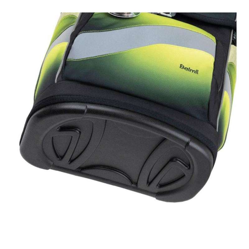 BELMIL Schulranzen SMARTY PLUS Set 5tlg - Black Green unten