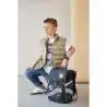 BELMIL Schulranzen SMARTY PLUS Set 5tlg - Grey Stone Kind mit Schulranzen
