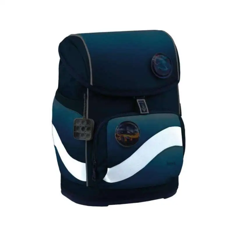 BELMIL Schulranzen SMARTY PLUS Set 5tlg - Navy Blue reflektierend