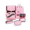 BELMIL Schulranzen SMARTY PLUS Set 5 tlg - Cherry Blossom