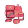 BELMIL Schulranzen SMARTY PLUS Set 5 tlg - Coral