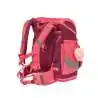 BELMIL Schulranzen SMARTY PLUS Set 5 tlg - Coral seitliche Rückansicht