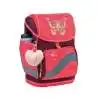 BELMIL Schulranzen SMARTY PLUS Set 5 tlg - Coral mit Trinkflasche
