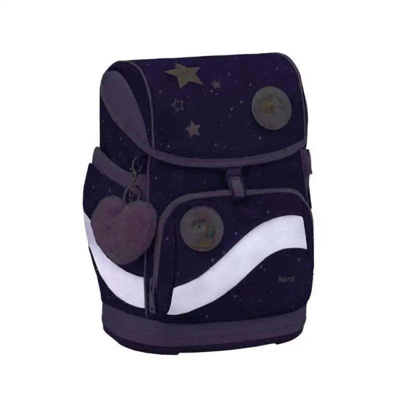 BELMIL Schulranzen SMARTY PLUS Set 5 tlg - Dahlia reflektierend