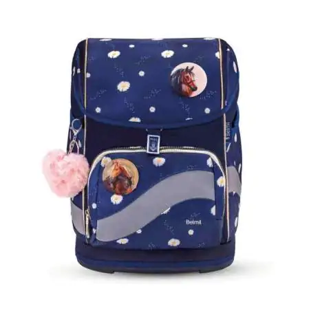 BELMIL Schulranzen SMARTY PLUS Set 5 tlg - Daisy Front