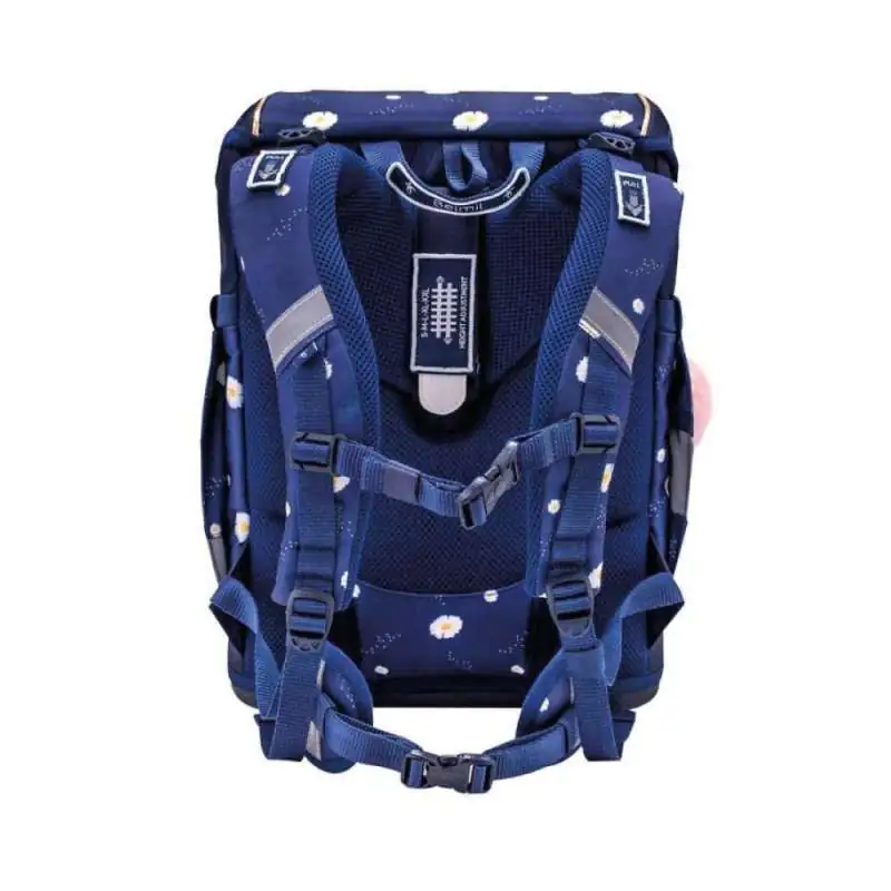 BELMIL Schulranzen SMARTY PLUS Set 5 tlg - Daisy Rückansicht