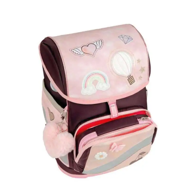 BELMIL Schulranzen SMARTY PLUS Set 5 tlg - Glam Brotdosenfach