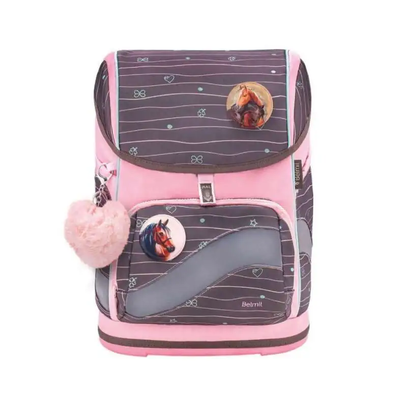 BELMIL Schulranzen SMARTY PLUS Set 5 tlg - Mint Front