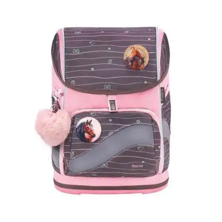 BELMIL Schulranzen SMARTY PLUS Set 5 tlg - Mint Front
