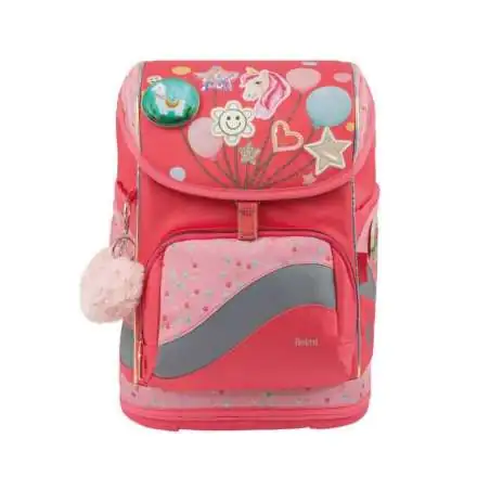 BELMIL Schulranzen SMARTY PLUS Set 5 tlg - Rose Quartz Front
