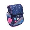 BELMIL Schulranzen SMARTY PLUS Set 5 tlg - Sapphire mit Trinkflasche