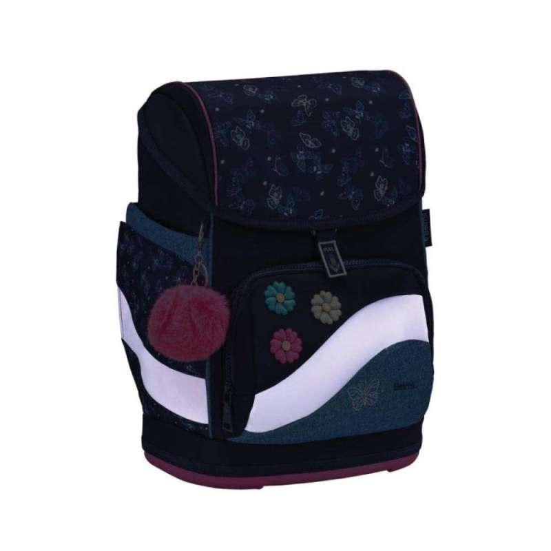 BELMIL Schulranzen SMARTY PLUS Set 5 tlg - Sapphire reflektierend