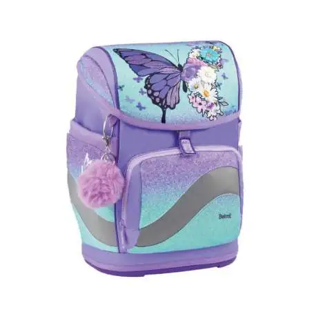 BELMIL Schulranzen SMARTY PLUS Set 5 tlg - Serenity Front