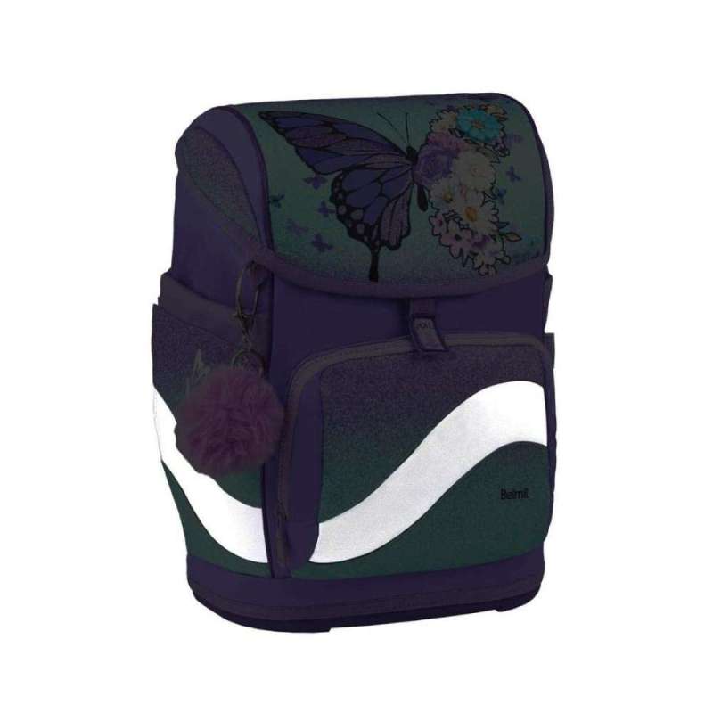 BELMIL Schulranzen SMARTY PLUS Set 5 tlg - Serenity reflektierend