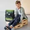 BELMIL Schulranzen COMPACT PLUS Set 5 tlg -Black Green Kind mit Schulranzen