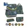 BELMIL Schulranzen COMPACT PLUS Set 5 tlg - Iguana