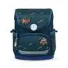 BELMIL Schulranzen COMPACT PLUS Set 5 tlg - Orion Blue Front