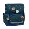 BELMIL Schulranzen COMPACT PLUS Set 5 tlg - Orion Blue seitliche Front