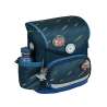 BELMIL Schulranzen COMPACT PLUS Set 5 tlg - Orion Blue mit Trinkflasche