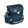 BELMIL Schulranzen COMPACT PLUS Set 5 tlg - Orion Blue mit Trinkflasche