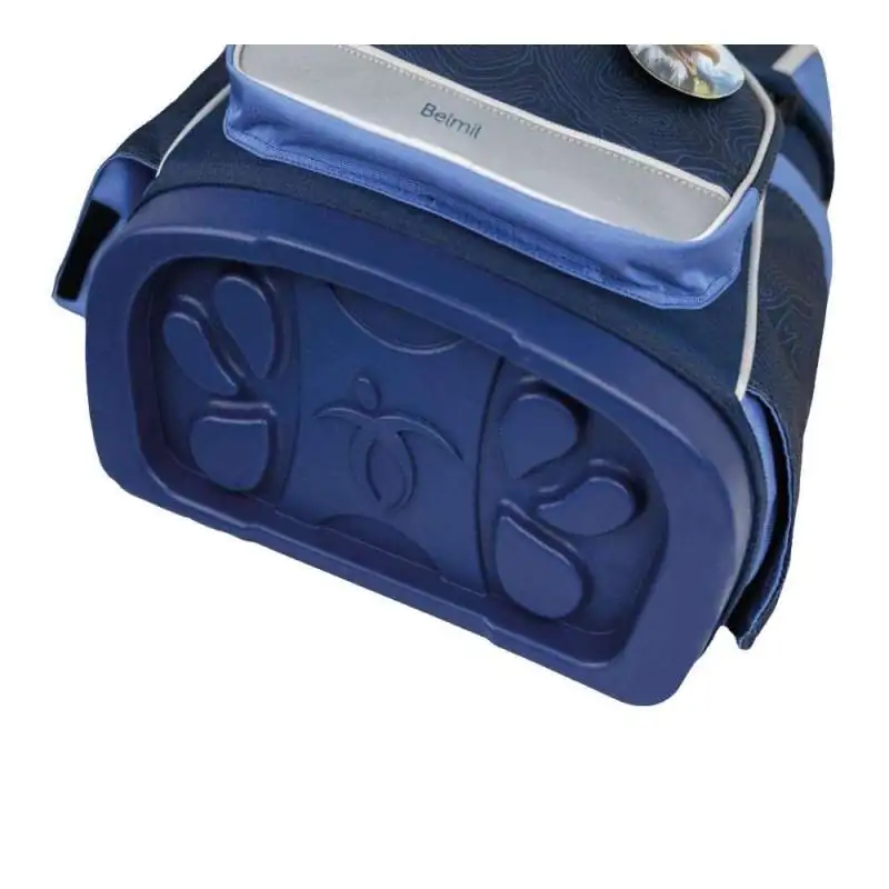 BELMIL Schulranzen COMPACT PLUS Set 5 tlg - Topographic unten