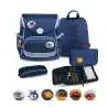 BELMIL Schulranzen COMPACT PLUS Set 5 tlg - Topographic