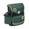 BELMIL Schulranzen COMPACT PLUS Set 5 tlg - Twist of Lime mit Trinkflasche