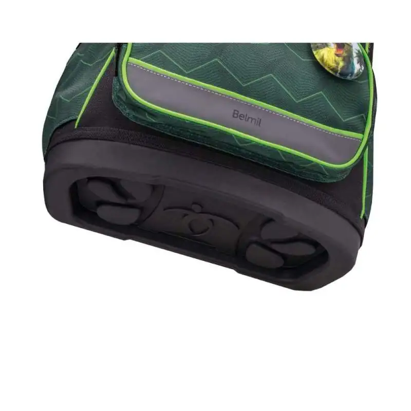 BELMIL Schulranzen COMPACT PLUS Set 5 tlg - Twist of Lime unten