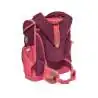 BELMIL Schulranzen COMPACT PLUS Set 5 tlg - Coral Rückansicht mit Tragegurt oben