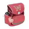 BELMIL Schulranzen COMPACT PLUS Set 5 tlg - Coral mit Trinkfalsche