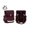 BELMIL Schulranzen COMPACT PLUS Set 5 tlg - Coral reflektierend