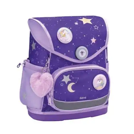 BELMIL Schulranzen COMPACT PLUS Set 5 tlg - Dahlia Front