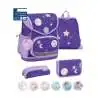 BELMIL Schulranzen COMPACT PLUS Set 5 tlg - Dahlia