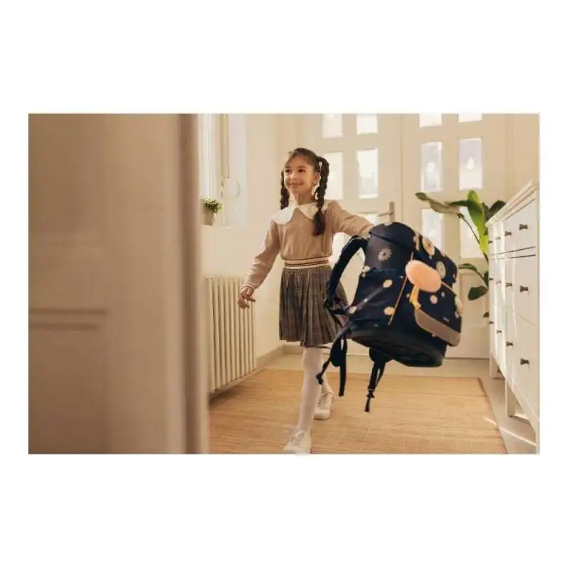 BELMIL Schulranzen COMPACT PLUS Set 5 tlg - Daisy Kind mit Schulranzen