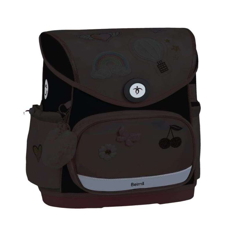 BELMIL Schulranzen COMPACT PLUS Set 5 tlg - Glam reflekltierend