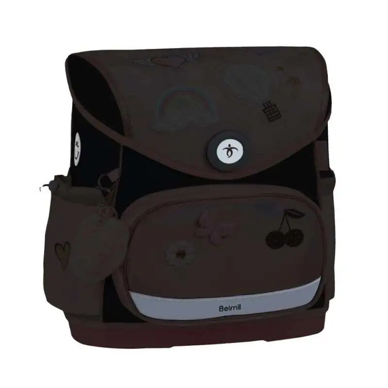 BELMIL Schulranzen COMPACT PLUS Set 5 tlg - Glam reflekltierend